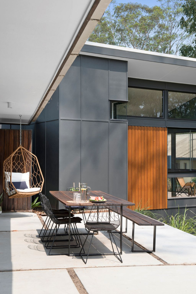 Dining table outside